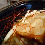 第三の醤油らーめん ばしらあ - 炙りチャーシューいい感じ。