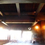 お宿　のし湯 - 極太の立派な梁