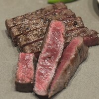 肉料理ふくなが - マルシン（もも肉）のステーキ