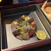 星のや竹富島 ダイニング - まぜまぜお造り