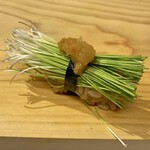 鮓 錦の秋 - 芽ねぎ