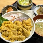 すぎ乃 - 景子のうに丼（全景）