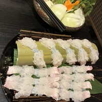ふぐ御料理處 でん - はもしゃぶ