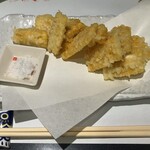 つくし - とうもろこしの天ぷら（750円）