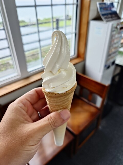 氷雪の門売店 - 稚内（ソフトクリーム）の写真