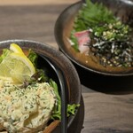 炭火と酒 くろや - 爽やかレモンポテトサラダ