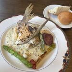 メインが選べるグルメセット（鯛と魚介のポワレ）　2025.8