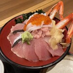 魚菜屋 - 厚切り漁師のまかない丼@2,200円