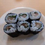 回転寿司すノ家 - サバシソ巻