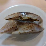 回転寿司すノ家 - 炙りシメサバ