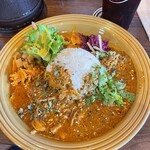 042CURRYBASE - よく混ぜて食べて下さいとの事でした。