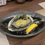 創彩和房ふじた - 活あわびバター焼き