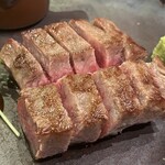 創彩和房ふじた - 黒毛和牛リブロースステーキ