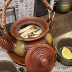 創彩和房ふじた - 松茸の土瓶蒸し