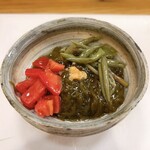 穴子料理と地酒 浅草 川井 - もずく酢