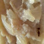 小倉 揚子江の豚まん - 細切り玉ねぎが甘い♡ 肉汁の量がすごすぎるので吸い込みます