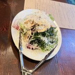 カンティーナ カーリカ・リ - マッシュルームのサラダ