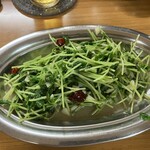 東瀛 - 250813水　東京　東瀛　お会計、豆苗400円