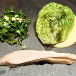 SECRETO - 石黒農園ホロホロ鳥・炭火・チミチュリ・柚子・ともこの山椒