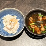 SECRETO - 土鍋ご飯・太刀魚・新生姜　お味噌汁