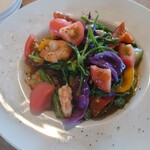 ラミン - 旬の野菜のペペロンチーノ