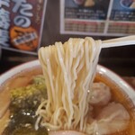 極中華蕎麦ひろた  - 麺リフト