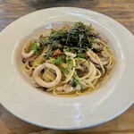 prato cafe - オイルパスタ(魚介)