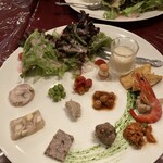 トラットリア ジュリエーゼ ダ エンメ - 二人とも同じランチメニュー