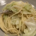 トラットリア ジュリエーゼ ダ エンメ - キャベツと魚のパスタを選び、美味しそう