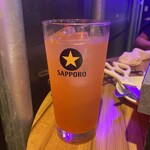 和牛焼肉食べ放題 ヤキニクギャング - ピンクグレープフルーツサワー