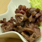 居酒屋 こま - ポンポン砂肝（660円）。