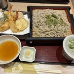 三宝庵 - 料理写真:海老の天ざる　1,450円
