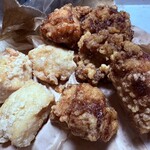きしから - 料理写真:きっしーの唐揚げ  塩ムネ