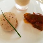 バッカヌォヴォ - 左はホタテの・・・右は何でしょう（笑）