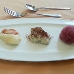 バッカヌォヴォ - デザート3種