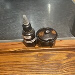 あいだや - つけだれと藻塩