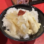 大﨑家 - ライスにいろいろ乗せる