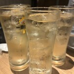 天ぷらとおでん 東京TEMPLAND - ハイボールトリオ