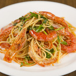 アル ソリーソ - 赤エビのフレッシュトマトソーススパゲッティー