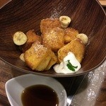 カフェ ハナサカジイサン - バナナフレンチトースト