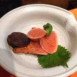 上野藪そば - 炙り明太子