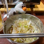 アブリヤ 阿部商店 - ネギゴマ冷奴
