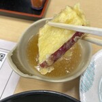 活魚料理 びんび家 - 鳴門金時芋の天ぷら