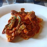 白井 - 渡り蟹のパスタ