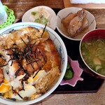 カタヤマ - 特製カツ丼(コーヒー付き)お値段お任せ