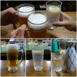 ホッピー￥400/焼酎ハイボール￥350/清酒
