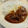 メインダイニングルーム 三笠 - 煮込み肉がたくさん入ったビーフカレー