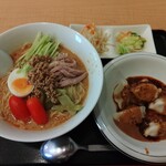 祭麺堂 - 冷し担々麺セット