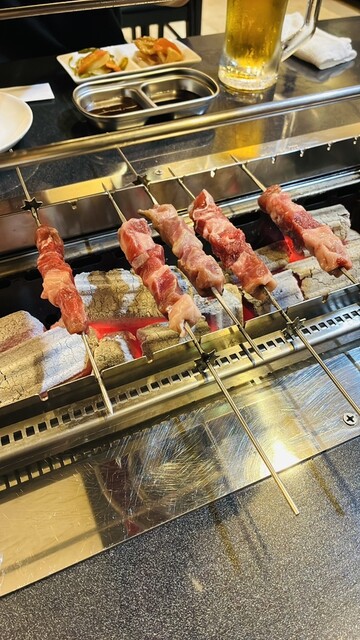 ラム串焼き・しゃぶしゃぶ専門店 ラム苑 - 赤湯（肉料理）の写真