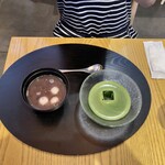 茶寮つぼ市製茶本舗 - 白玉ぜんざい　堺の昔[抹茶:冷]